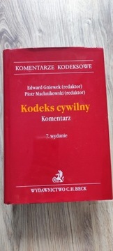 Kodeks cywilny Komentarz, wyd. Beck 2016 r, wyd. 7