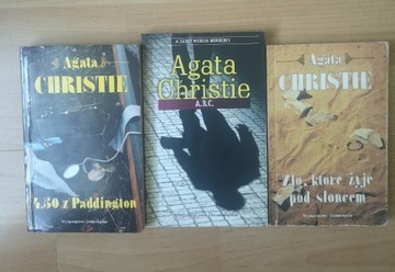 3 x AGATA CHRISTIE - A. B. C. & 4:50 Z PADDINGTON.