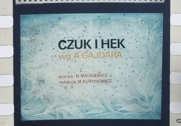 projektor bajka Czuk i Hek 