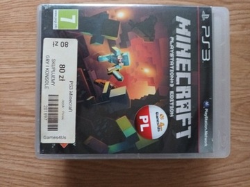 Gra minecraft na konsolę PlayStation 3 ps3