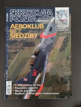 Skrzydlata Polska nr 1 / 2008 czasopismo lotnicze