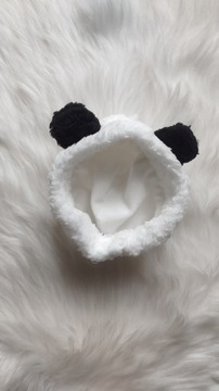 Pluszowa czapeczka dla kota/psa wzór miś Panda 