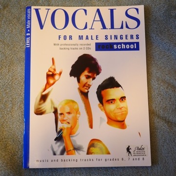 Rockschool Vocals For Male Singers Lv 3 + 2xCD