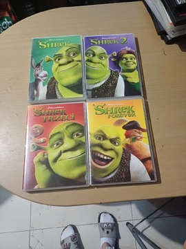 Shrek 4 szt dvd bajki