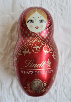 Puszka vintage Lindt matrioszka 