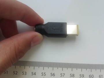 Adapter, przejściówka lenovo z DC 20V 5.5x2.1mm że