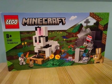 Lego 21181 minecraft królicza farma, rabbit ranch