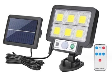 LAMPA SOLARNA LED 250 W CZUJNIK RUCHU ZMIERZCHU