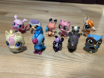 Lps littles petshop figurki zwierzątka 11 szt.