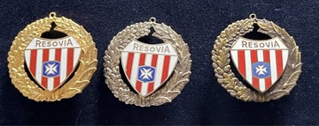 Resovia Rzeszów - komplet odznak 