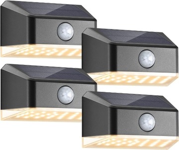 4x Lampa solarna Linkind LED Step Lights czujnik