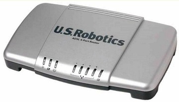 Modem ADSL2+ 4-p. ruter firewall US Robotics 9107A