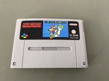 Super Mario World Nintendo SNES PAL ENG