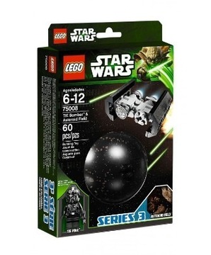 LEGO Star Wars 75008 TIE Bomber i planeta