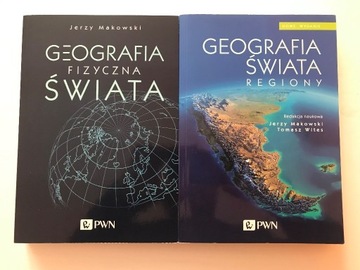 Geografia świata 2 książki nieuży, Jerzy Makowski 