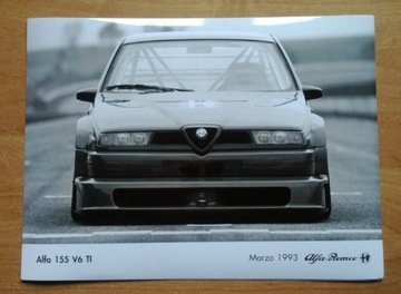 Alfa Romeo 155 V6 TI oryginalne zdjęcia DTM 1993