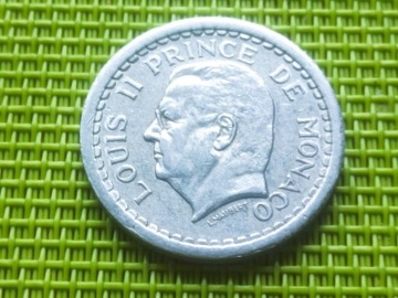 MONAKO 1943 - 2 Francs Franki Y55