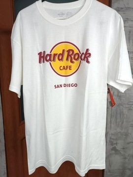 Hard Rock Nowy bawełniany t-shirt roz L/ XL 