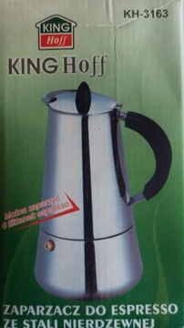 Kawiarka Kinghoff Espresso 300ml 6 filiżanek