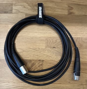 Shure przewód mikrofonowy XLR(F)-XLR(M) 5 metrów