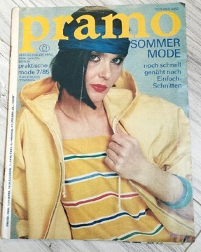 PRAMO Praktyczna moda WYKROJE 7/85 Spis