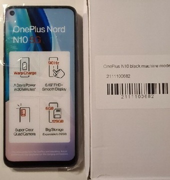 Atrapa OnePlus One+ N10 5G czarna - Nowa!