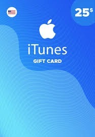 GiftCard iTunes 25€