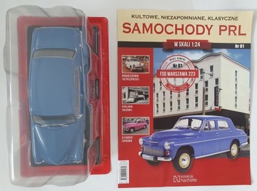 SAMOCHODY PRL Nr 81 FSO WARSZAWA 223 Hachette