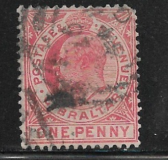 Gibraltar, Mi: GI 57, 1907 rok  