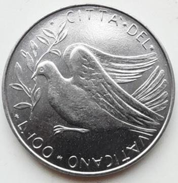 Watykan, 100 lirów, 1974