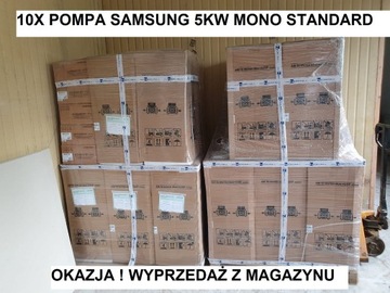 POMPA CIEPŁA SAMSUNG EHS MONO STANDARD5KW- 10szt! 