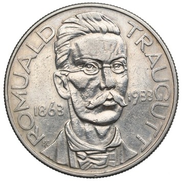 10 złotych Romuald Traugutt 1933 Ładny stan