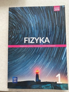 Fizyka klasa 1 zakres rozszerzony