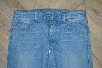 g-star RAW jeansy straight regular 33/30  pas 94cm