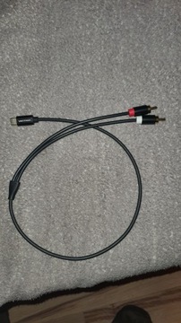 Kabel Vention Przewód audio AUX USB-C na 2RCA 60cm