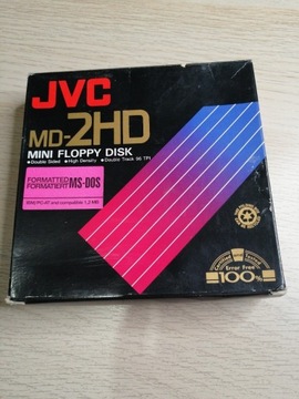 Nowe dyskietki JVC MD-2HD 10szt