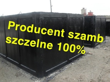 Szamba betonowe Poznań zbiornik na deszczówkę 10m3