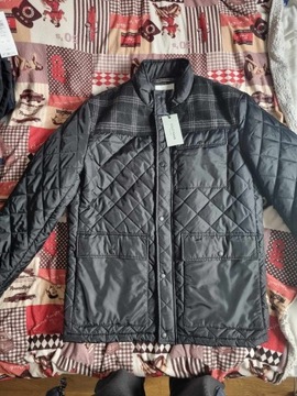 Nowa kurtka pikowana marki Cole Haan - rozmiar L