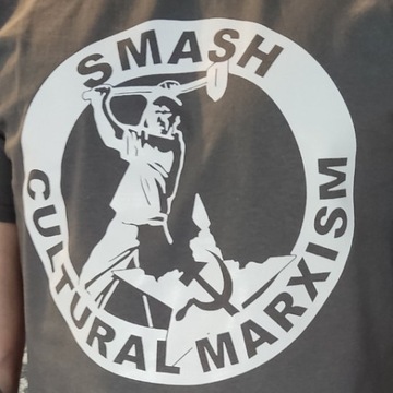 Koszulka Smash Cultural Marxism antykomuna 