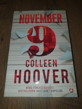 November 9 Colleen Hoover
