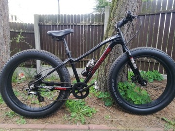 Rower FATBIKE rama 19 cali koło 26 " czarny