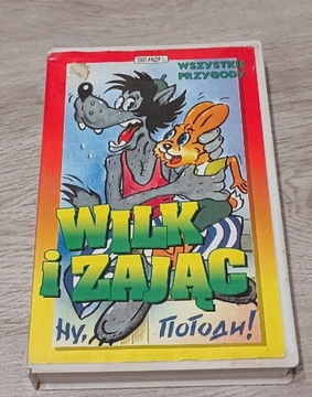 Wilk i zając,kaseta VHS 