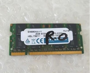 DDR2 4 Giga w jednej kości do laptopa SAMSUNG i in