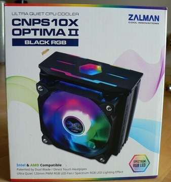 Chłodzenie CPU Zalman CNPS10X Optima II Black RGB