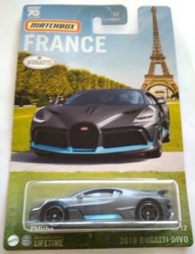 MATCHBOX 2018 Bugatti Divo