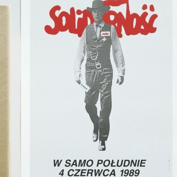 Tomasz Sarnecki Solidarność plakat Giclee 50x70 