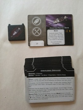 Star Wars X Wing Karty Specjalnych Pòl Bitew