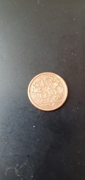Holandia 1/2 centa 1912 rok