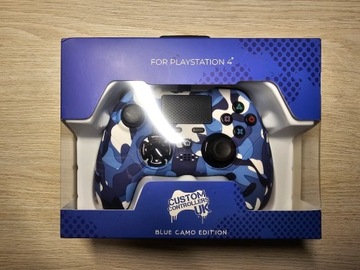 Kontroler Przewodowy PS4 Blue Camo Edition