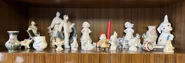 Figurki Porcelana kolekcja jak nowe KOMPLET